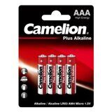 Батарейки Camelion AAA/LR 03 Plus Alkaline BL-4 1.5В(4 шт в уп.)