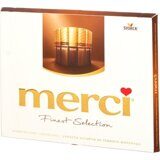 Конфеты Merci темный ассорти, 250г