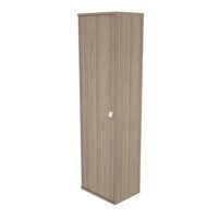 STYLE Гардероб узкий (выдвижная вешалка, правое открывание), 558х410х1975 мм, Вяз Благородный